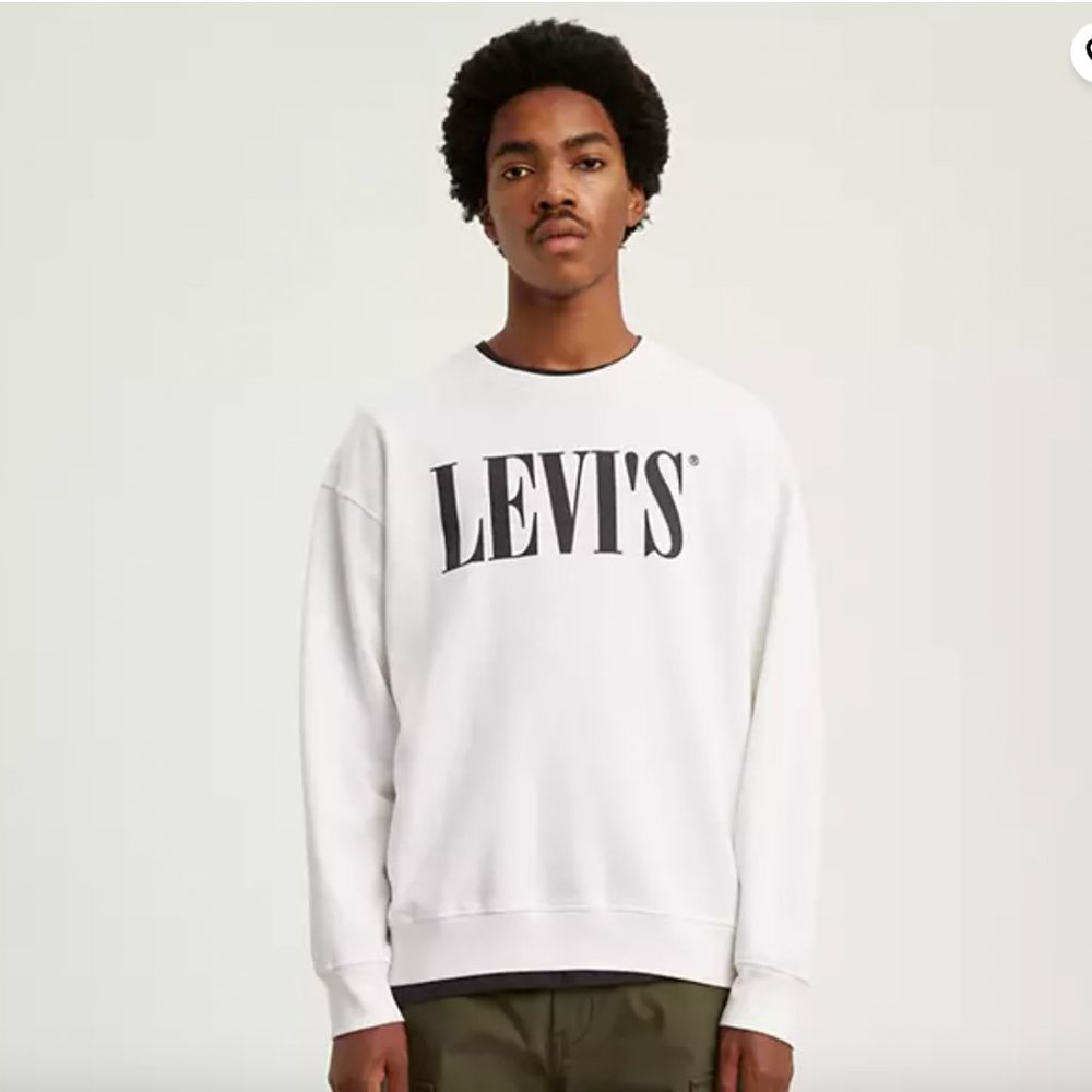 LEVI'S RELAXED GRAPHIC CREWNECK SWEATSHIRT